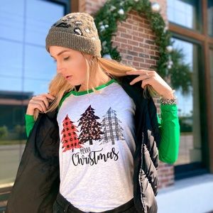 Long sleeve Christmas t shirt